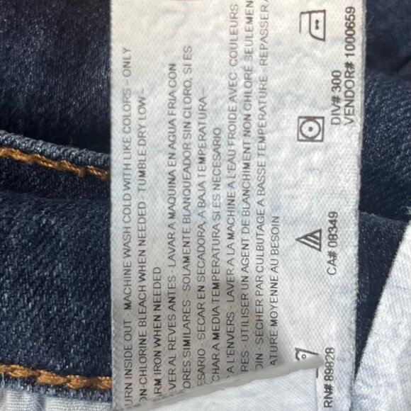 Gloria Vanderbilt Amanda Jeans Womens Size 8 Medium Wash Blue High Rise - Picture 9 of 9